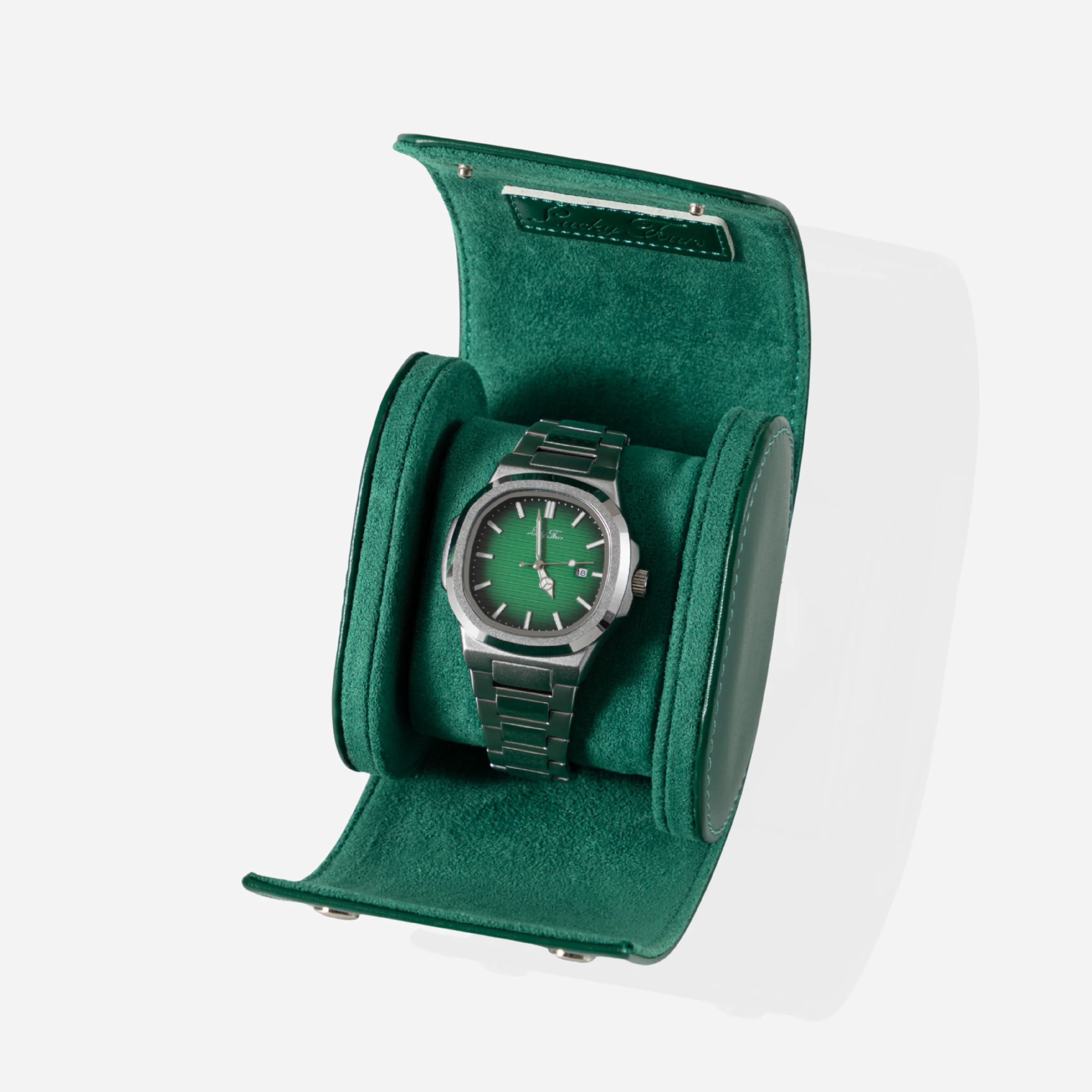 Premium Leather Watch Roll - Image 16