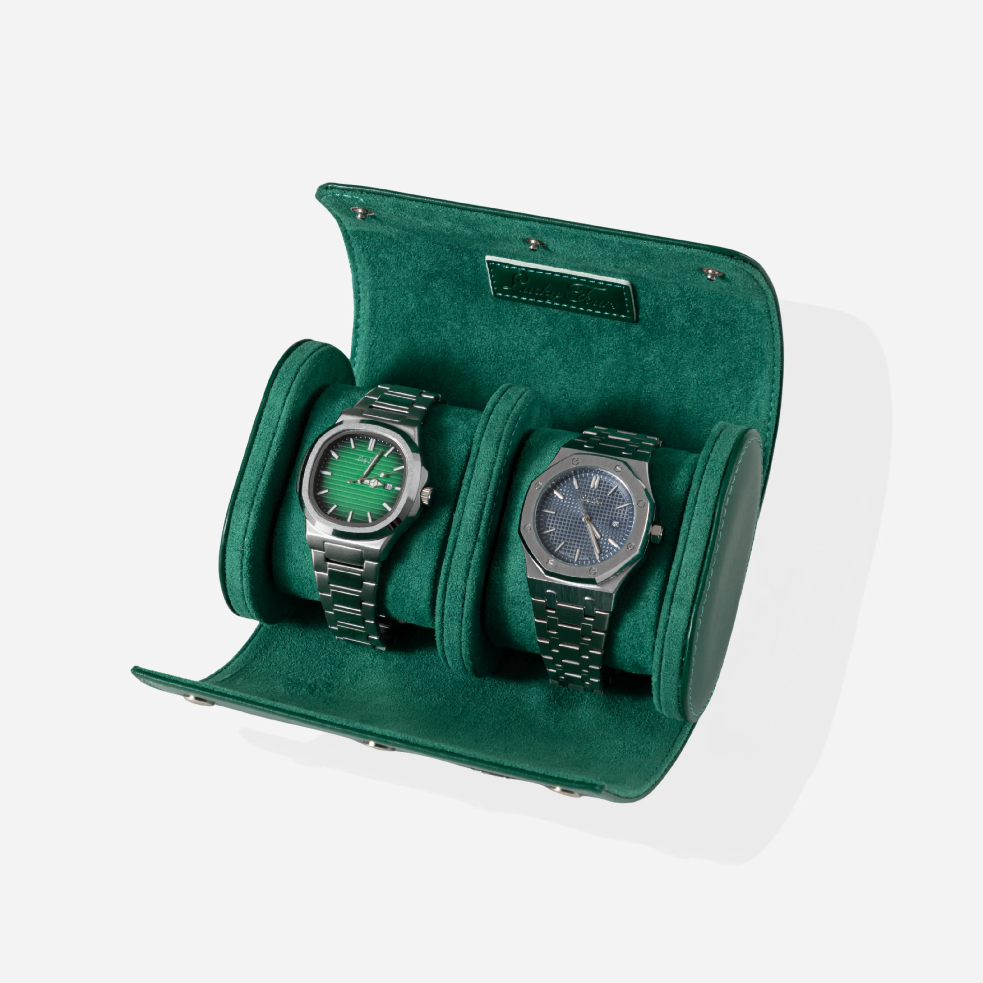 Premium Leather Watch Roll - Image 18