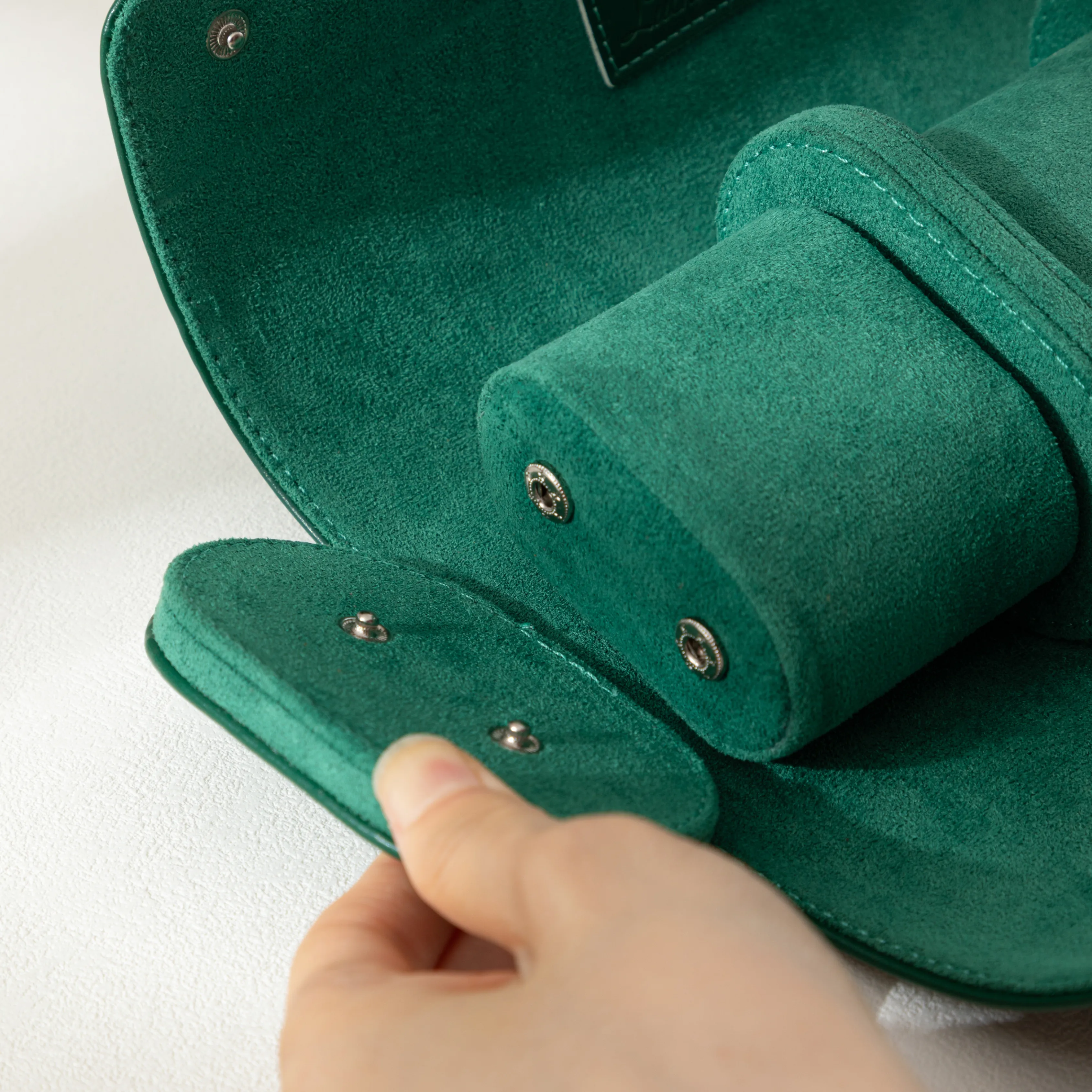 Premium Leather Watch Roll - Image 4