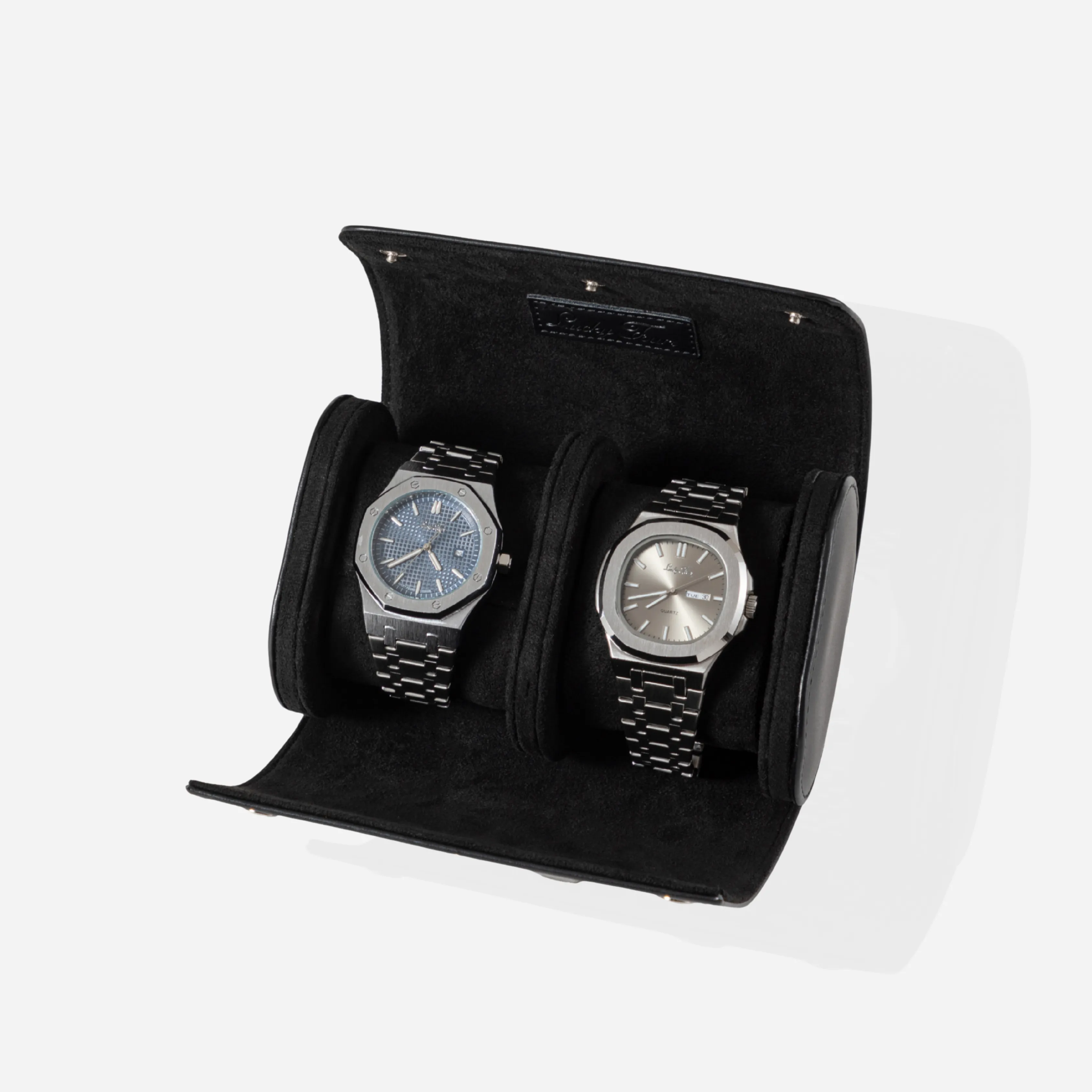 Premium Leather Watch Roll - Image 7